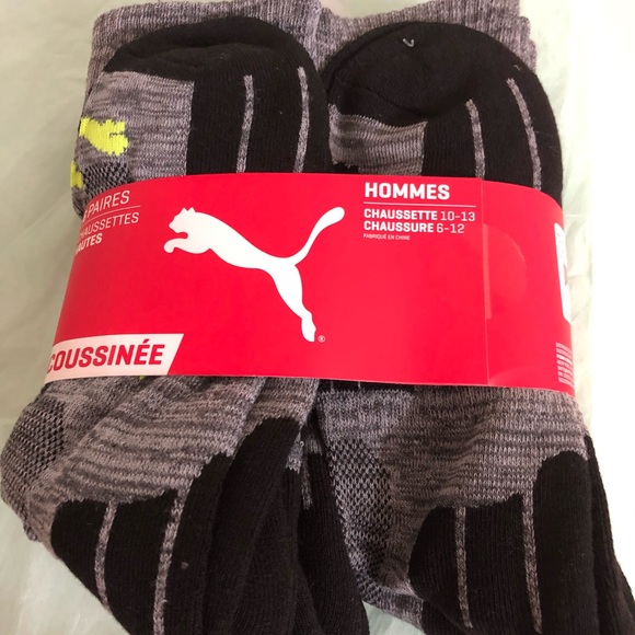 Puma Other - Puma men’s crew socks 6 pairs.